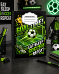 Eat. Sleep. Soccer. Repeat!